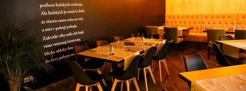 BookNoFees: مطعم – Jedna Báseň – Bratislava – قصيدة واحدة، الصورة 1
