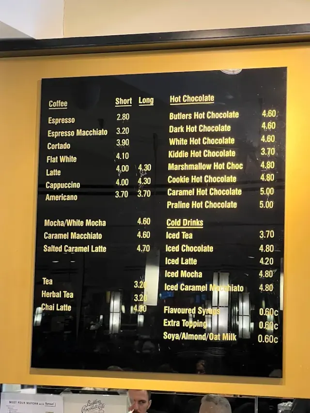 BookNoFees: مقهى – Butlers Chocolate Café – Dublin – مقهى بتلرز للشوكولاتة، الصورة 2