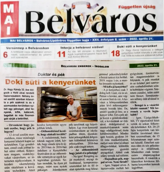 BookNoFees: مخبز – Doktor & Pék Pékség – Budapest – Doktor & Pék Pékség، الصورة 2