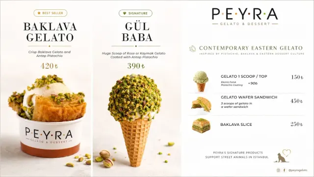 BookNoFees: آيس كريم – Peyra Gelato – Istanbul – Peyra Gelato، الصورة 3