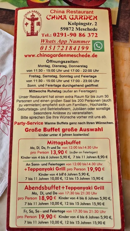 BookNoFees: مطعم – China Garden – Meschede – China Garden، الصورة 2