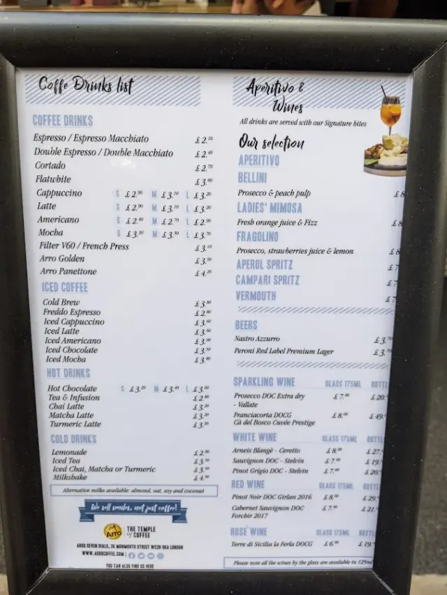 BookNoFees: مقهى – Arro Coffee - The Temple of Coffee – London – Arro Coffee - معبد القهوة، الصورة 2