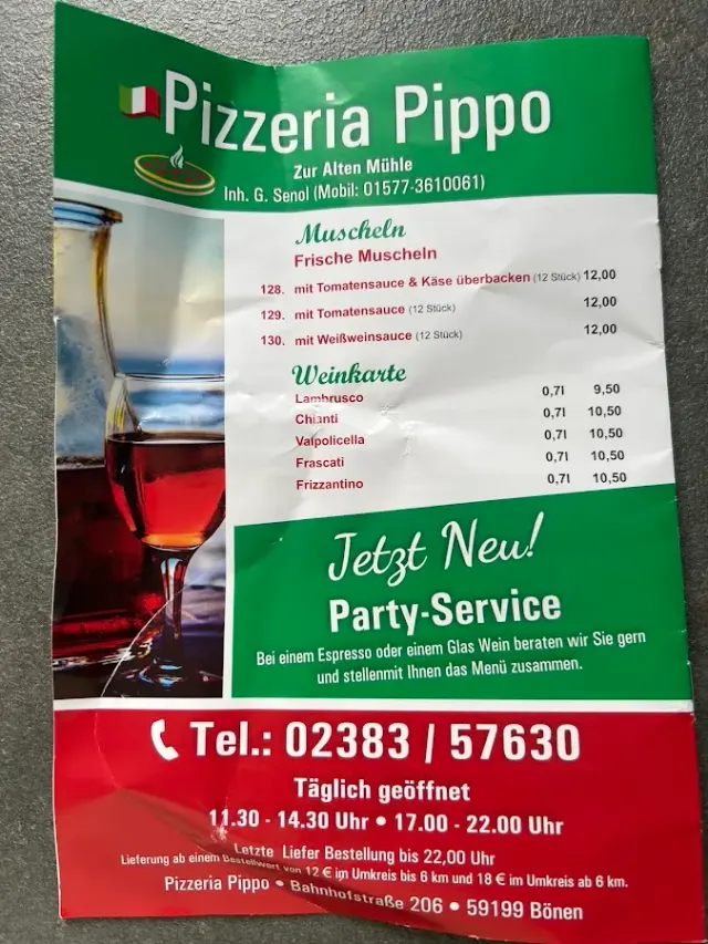BookNoFees: مطعم – Pizzeria Pippo, Inh. Senol Gürkan – Bönen – مطعم بيتزا بيبو، المالك: سينول غوركان، الصورة 2